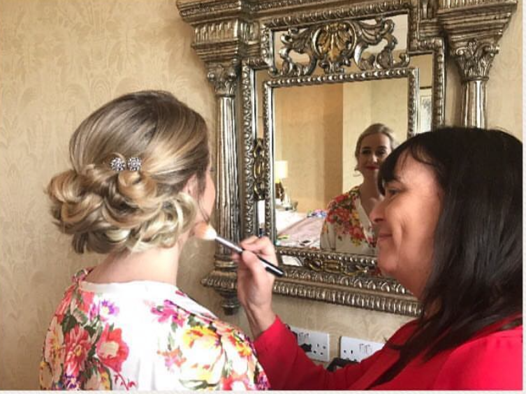 bridal makeup trial consultation with anabela