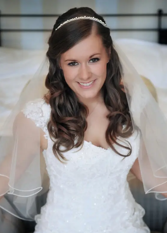 Seamless Wedding MakeupAll done and perfect wedding hair and makeup for a Taplow house wedding